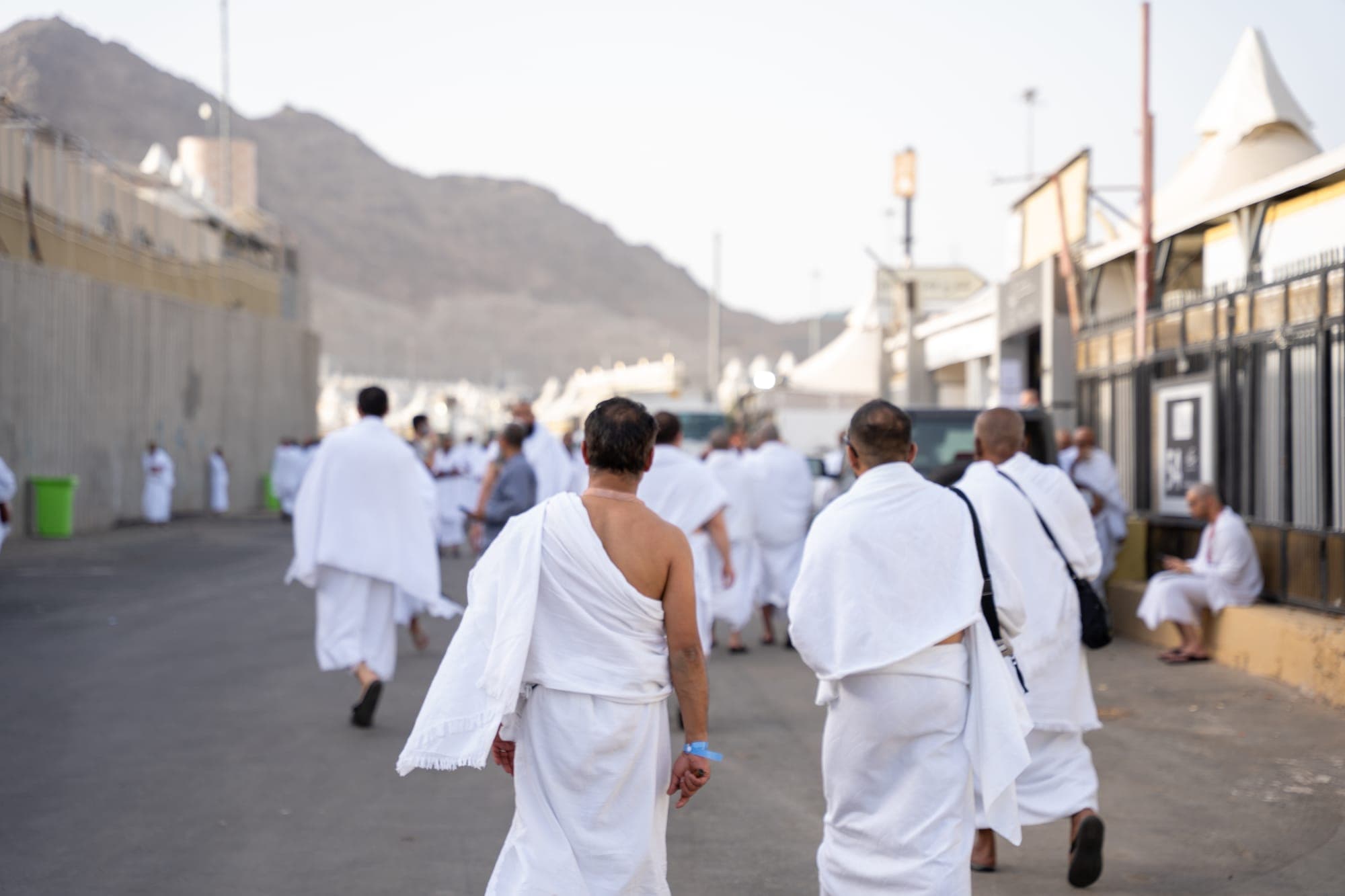 A moment from the Hajj journey with Al Bait Guests