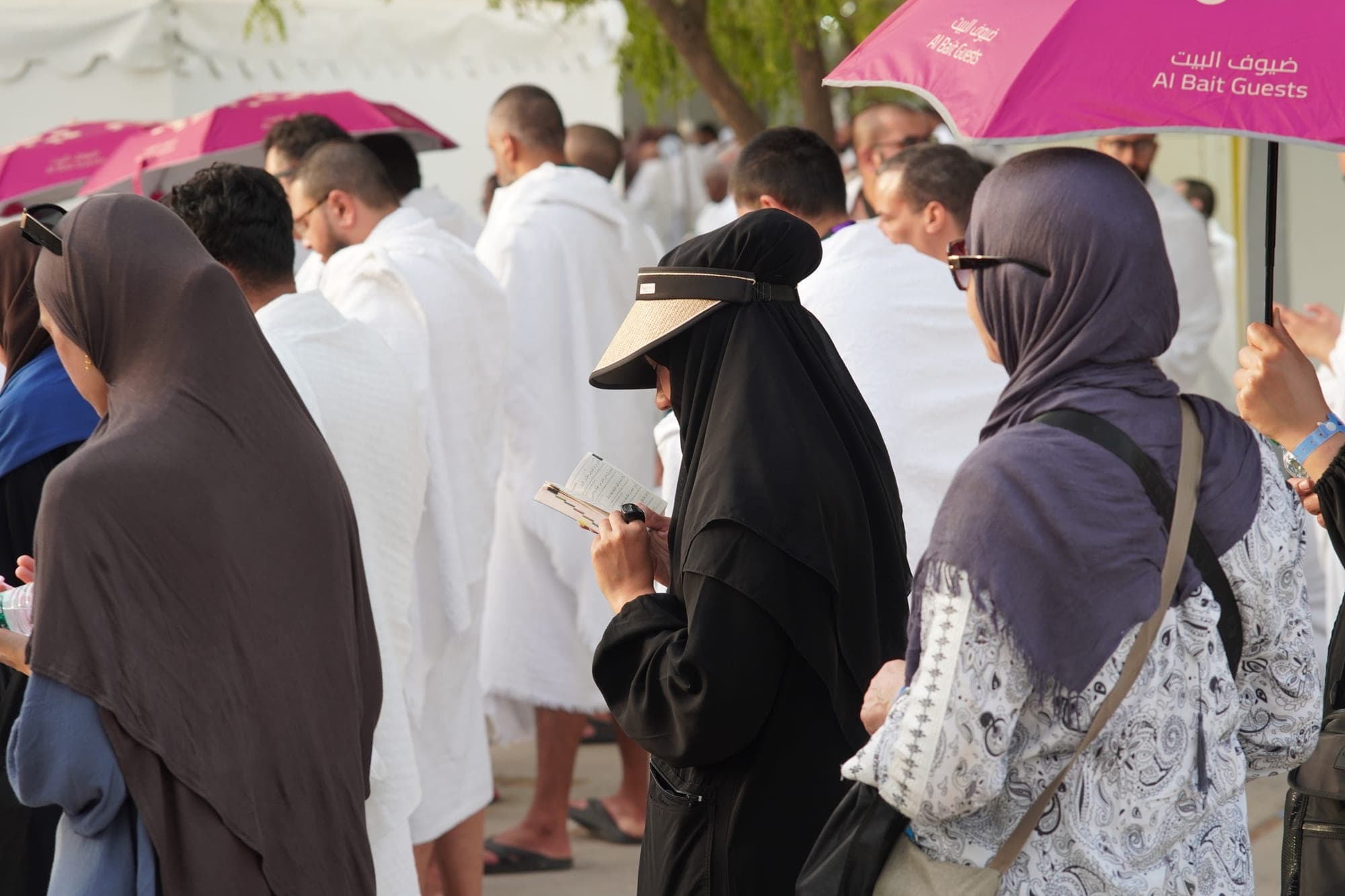 A moment from the Hajj journey with Al Bait Guests