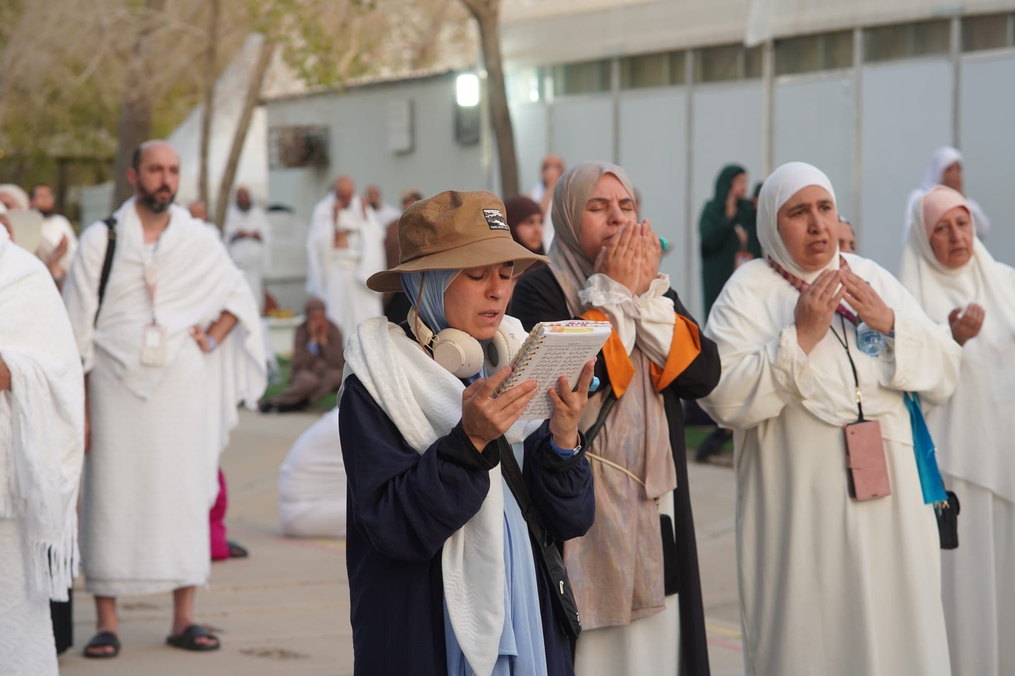 A moment from the Hajj journey with Al Bait Guests