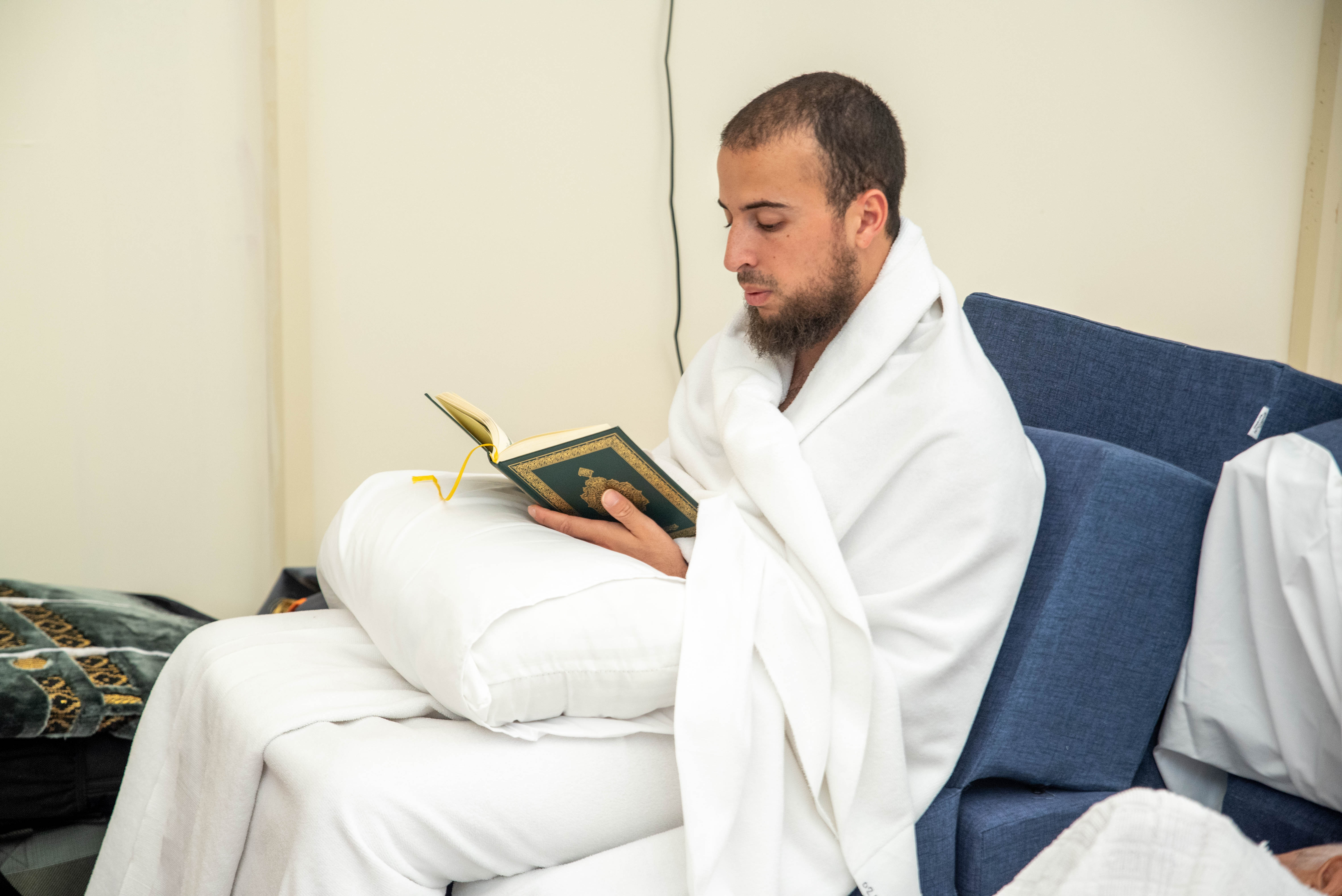 لحظة من رحلة الحج