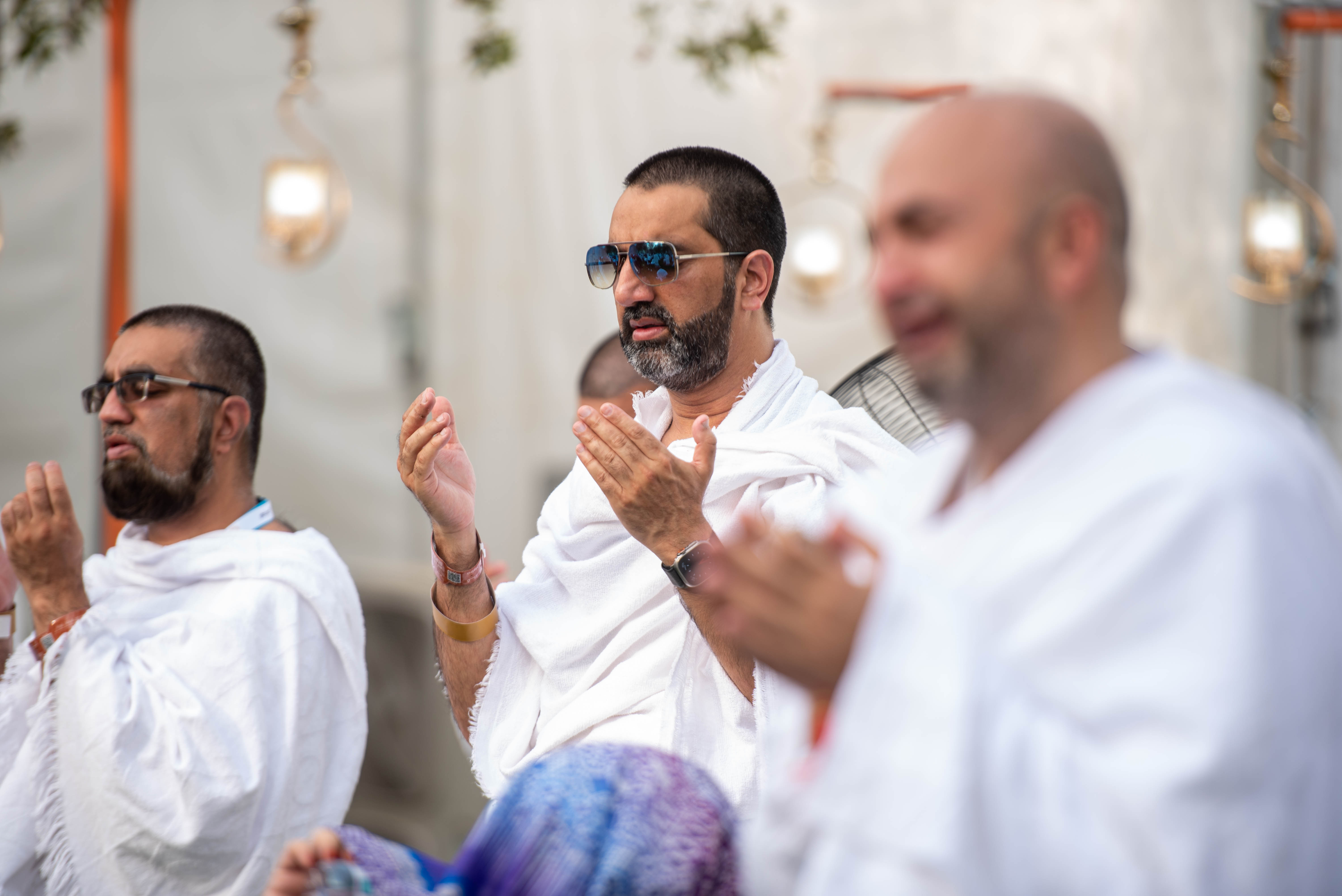 لحظة من رحلة الحج