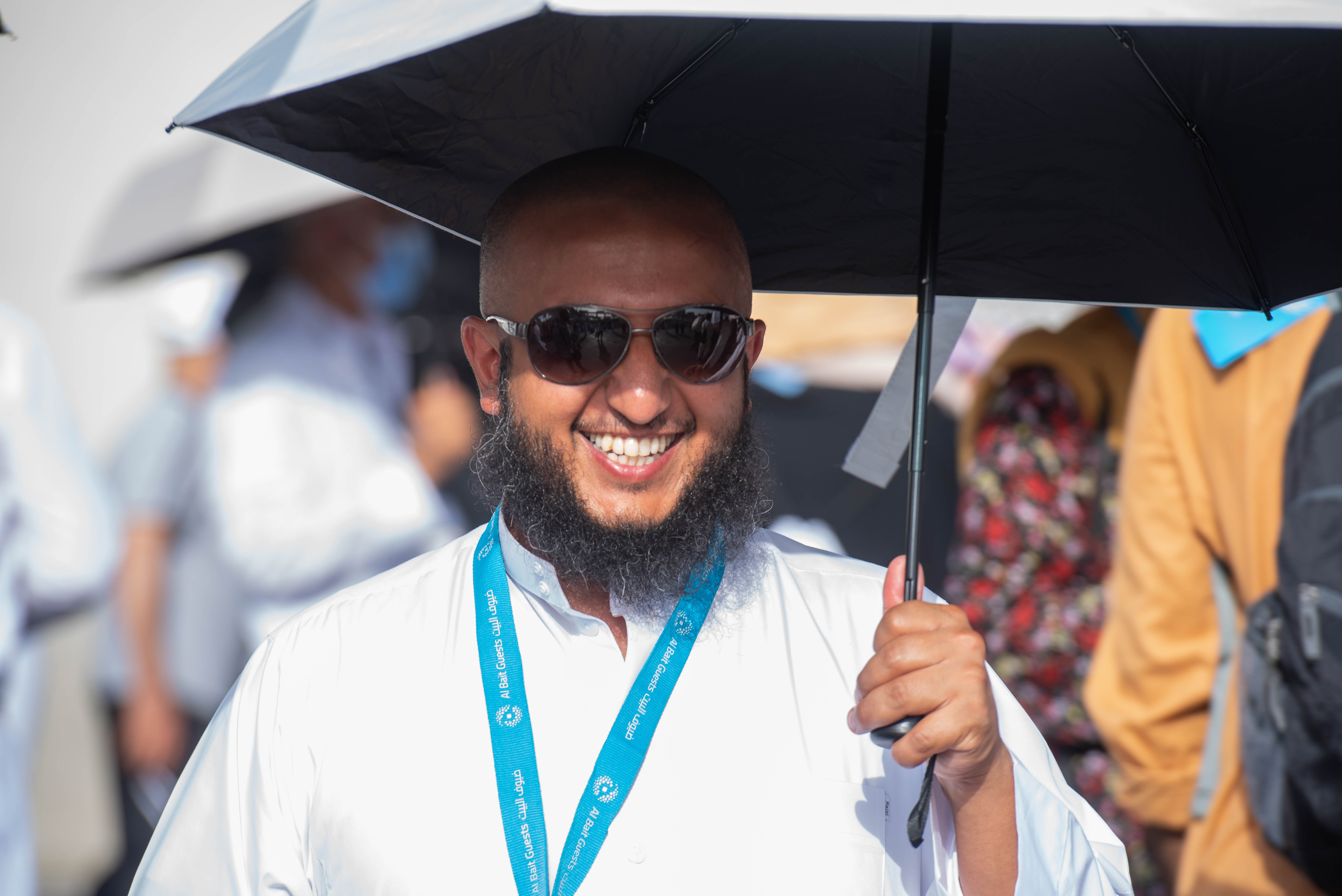 لحظة من رحلة الحج