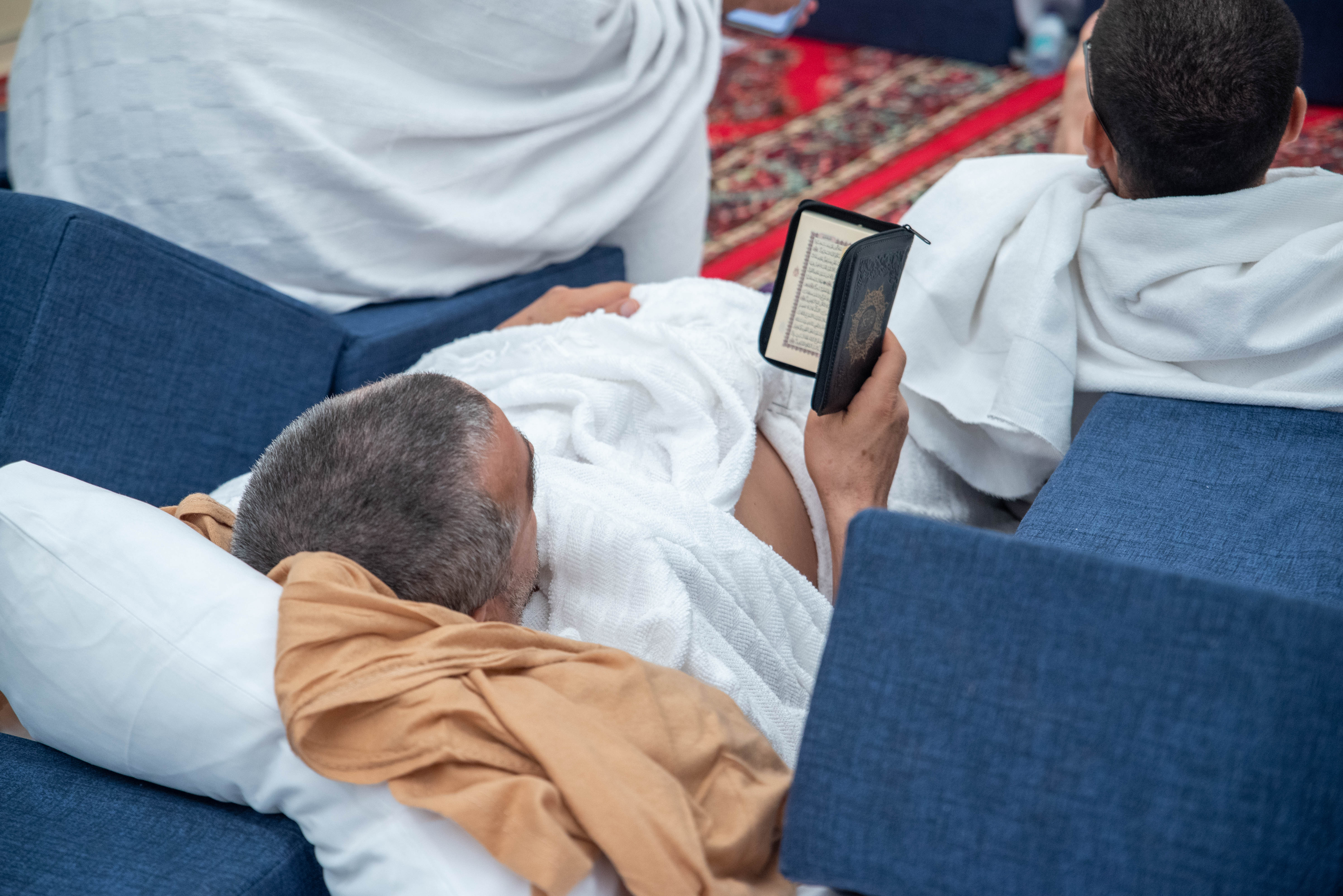 لحظة من رحلة الحج