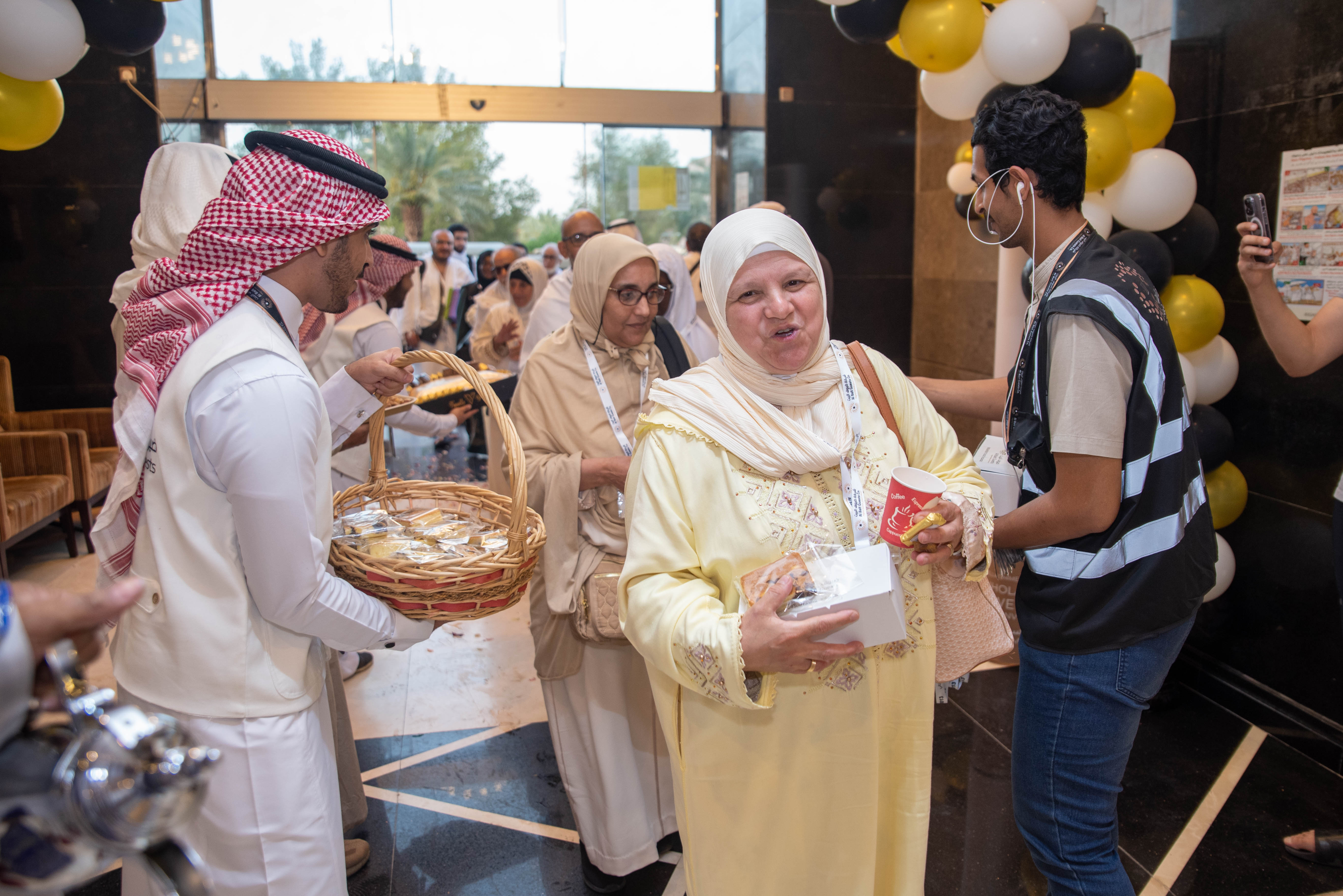 لحظة من رحلة الحج