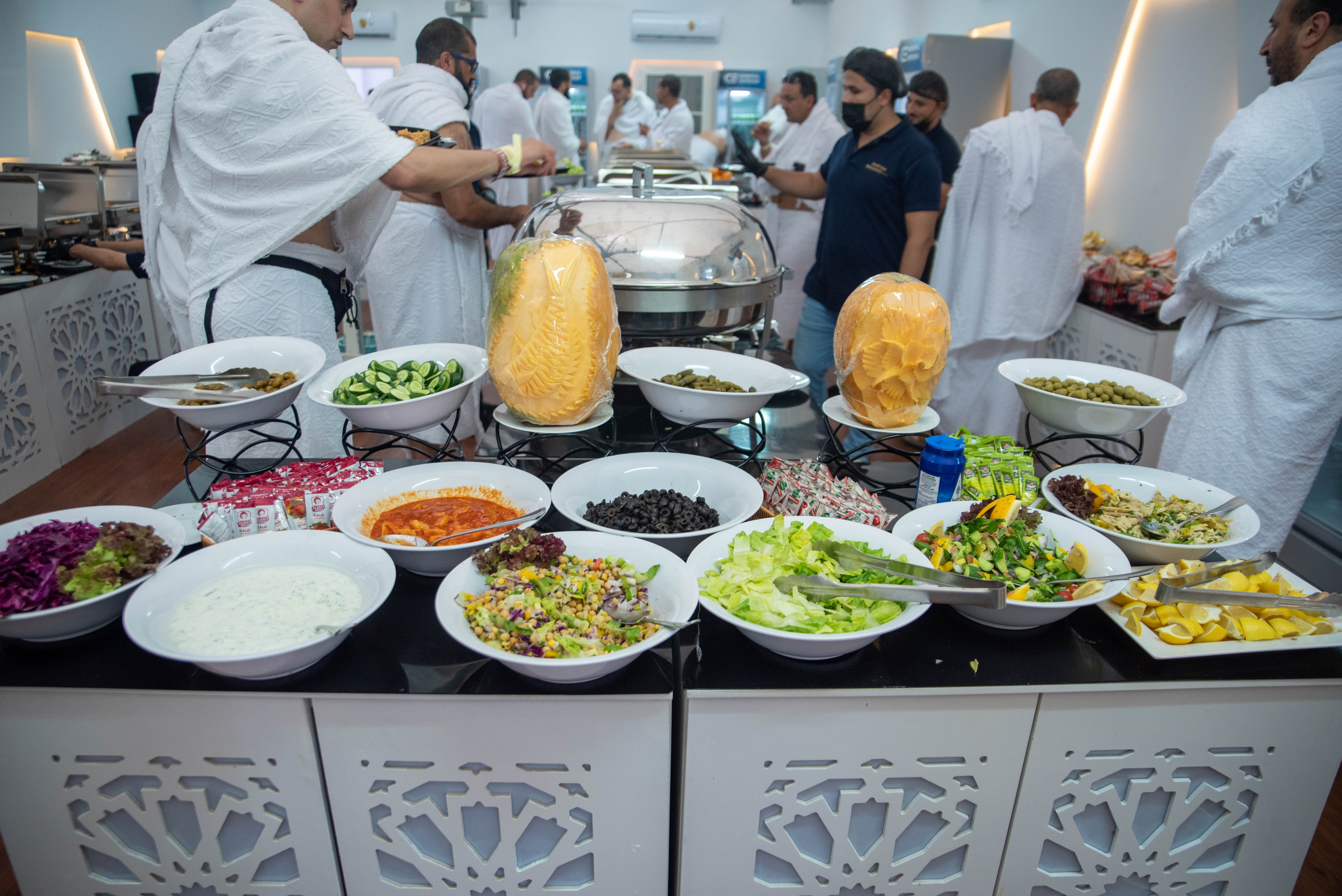 لحظة من رحلة الحج